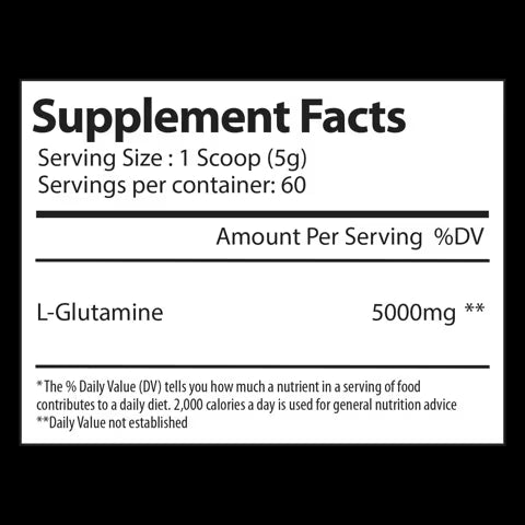 Glutamine (Alpha Supps)