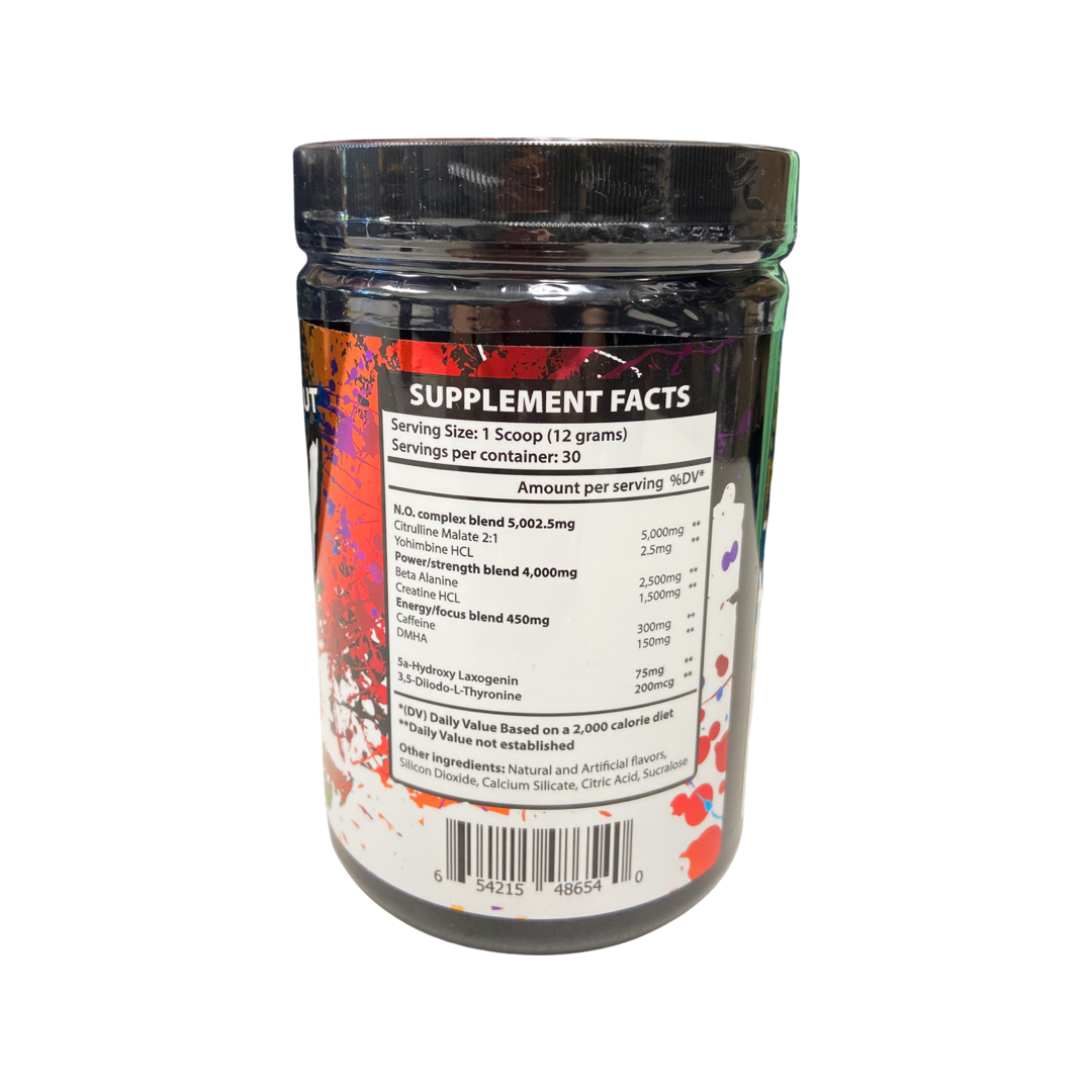 Rowdy Preworkout Elev8 Sports Nutrition